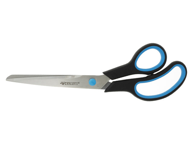Scharenset Westcott Easy grip 3dlg 14/20/24,5cm schwarz / blau RVS