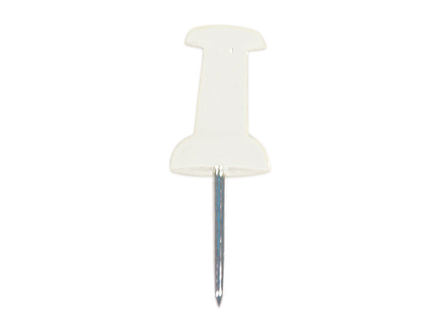 Pushpins Alco doosje a 40 stuks wit
