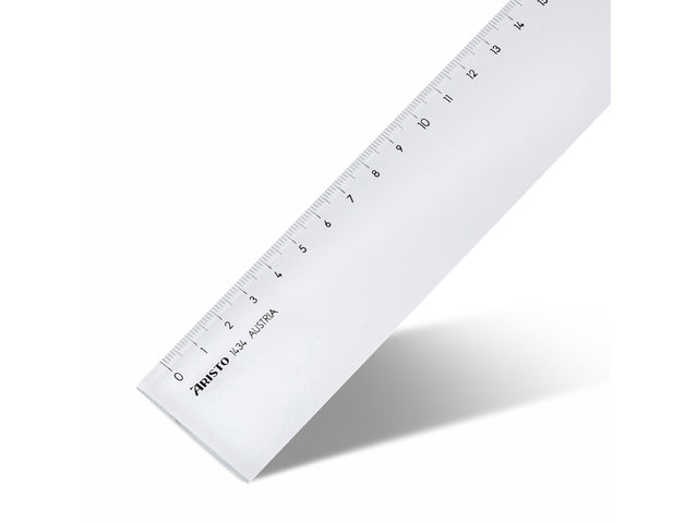 Liniaal Aristo 40cm Glashalter aus Plexiglas