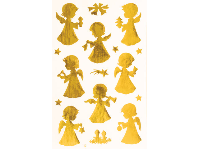 Etiket Z-Design Weihnachtsgoldene Engeltjes – 2 Vel