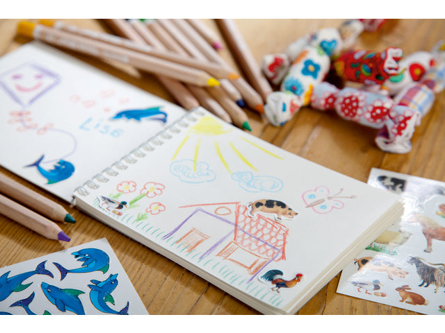 papieretiket Z-design Kinderpakje a 3 vel katten foto