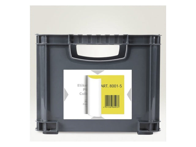 Positioneer etiket Avery voorbedrukt 220x160mm 5 vel 1 etiket per vel 3-talig