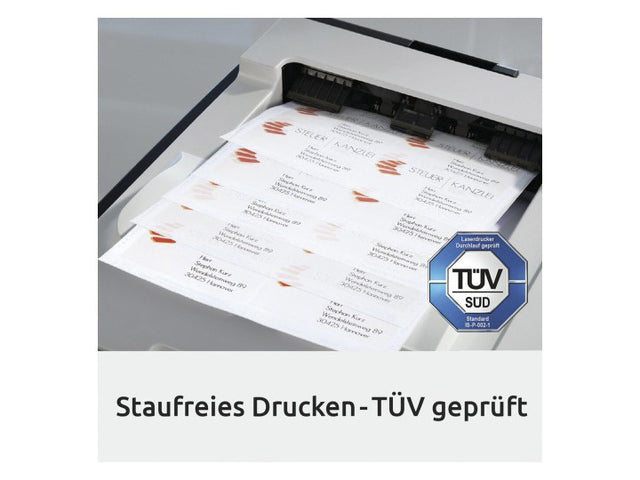 Etikett Avery ILK 105 x 148 mm recycelt 100 Vel 4 Etiketten pro Vel weiß