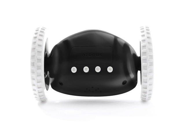 Wekker Clocky zwart