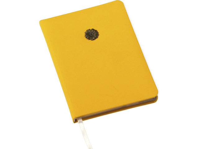 Notitieboek Èccolo Essential Yellow Daisy lijn ca.13x18cm 80gr. 256pag.