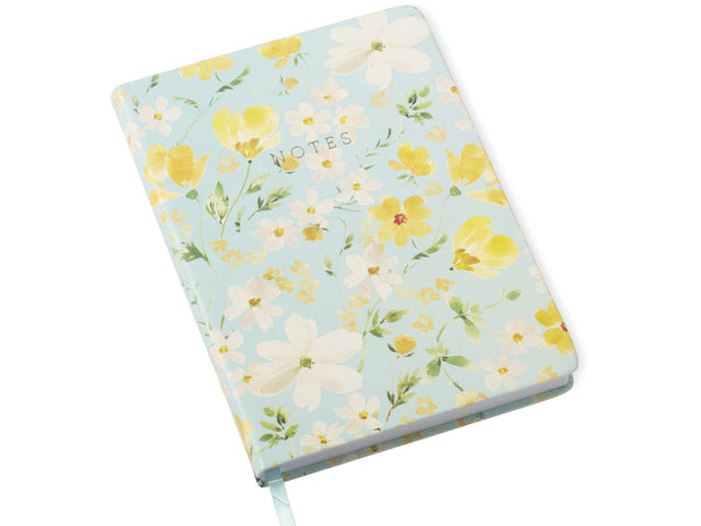 Notitieboek Eccolo Floral Notes lijn ca 15x20cm 80gr 256 pag.