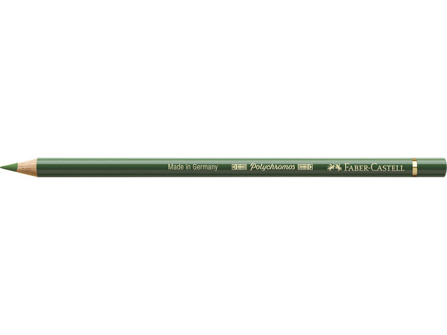 Farbe Faber-Castell Polychromos 167 permanent olivgrün