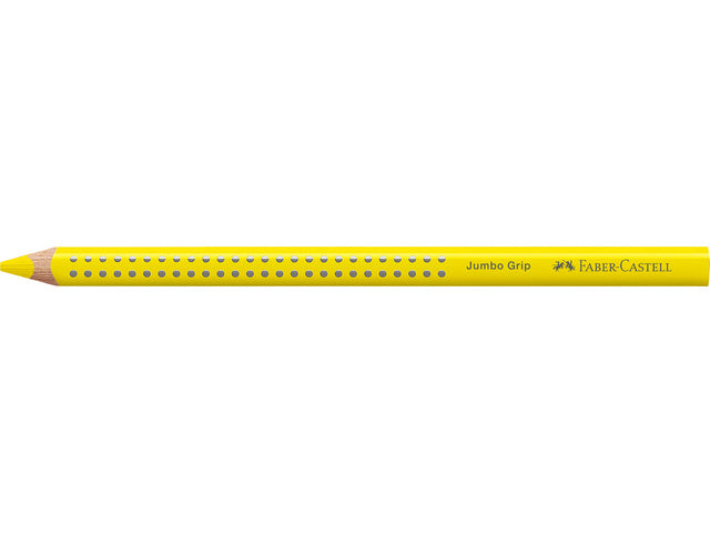 Kleurpotlood Faber-Castell Jumbo GRIP 07 cadmium geel