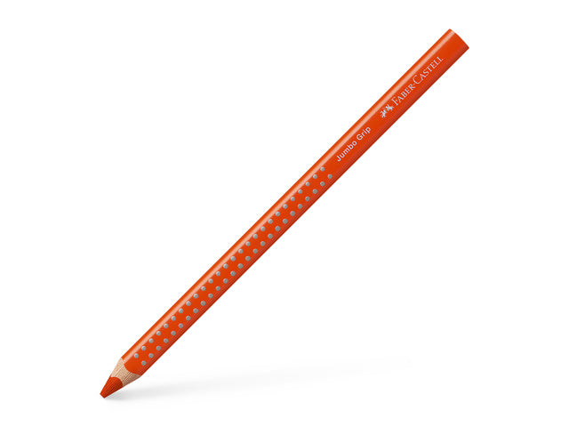 Farbenfroher Faber-Castell Jumbo GRIP 15, kadmium- oder orangefarbener Donker