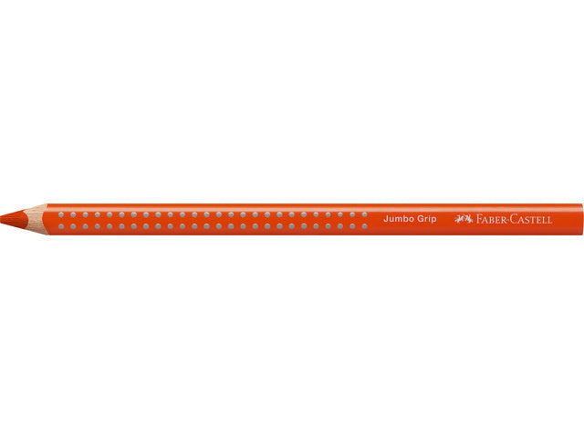 Farbenfroher Faber-Castell Jumbo GRIP 15, kadmium- oder orangefarbener Donker