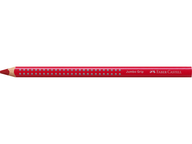 Farbenfrohes Faber-Castell Jumbo GRIP 26 permanentes Karmijn