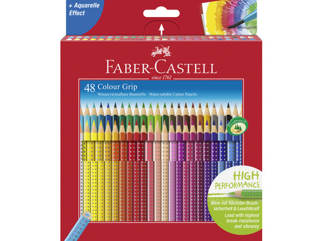 Farbiges Faber-Castell Grip 2001-Etui, 48 Stück