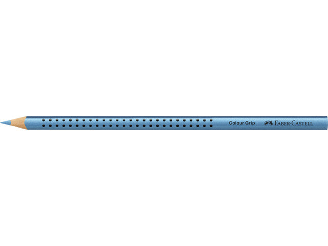 Kleurpotlood Faber-Castell Grip 2001 86 metallic blauw