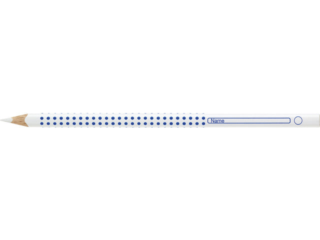 Kleurpotlood Faber-Castell Grip Heft &amp; Tafel - Wit