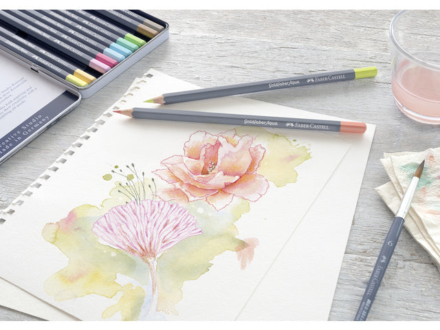 Aquarelpotlood Faber-Castell Goldfaber Pastel Chroomgeel 406 Creative Studio