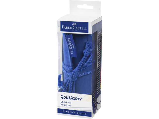 Rolle mit 27 Goldfaber Aqua-Farbstiften, 1 Stifthalter und 1 Stift