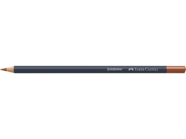 Kleurpotlood Faber-Castell Goldfaber 283 gebrande sienna