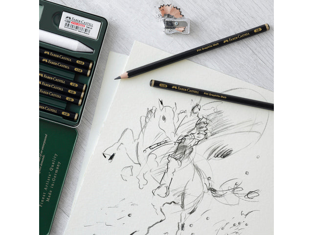 Grafietpotlood Faber-Castell Pitt Mat 10B