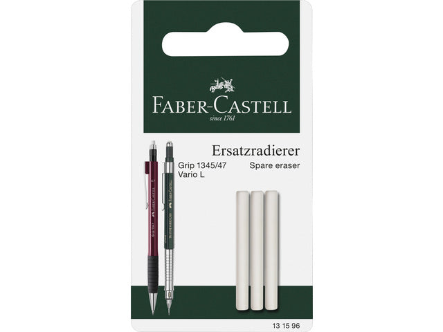 Reservegummi Faber-Castell GRIP 1345/1347/Vario L 3 Stück im Blister