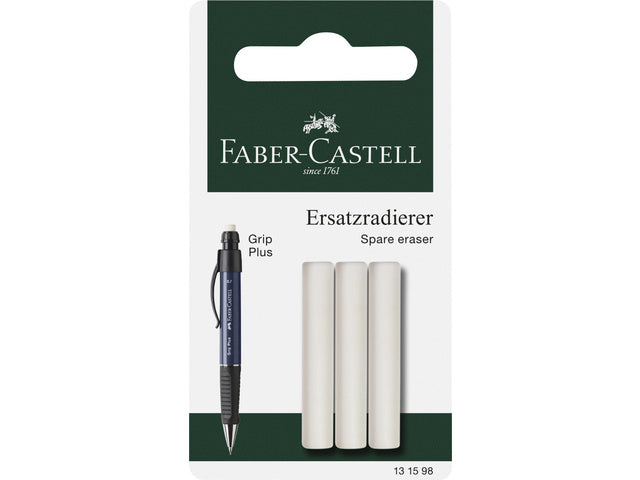 Reservegummi Faber-Castell für GRIP Plus Blister mit 3 Stück