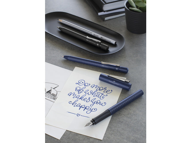 Vulpen Faber-Castell Grip 2011 F klassisch blauw