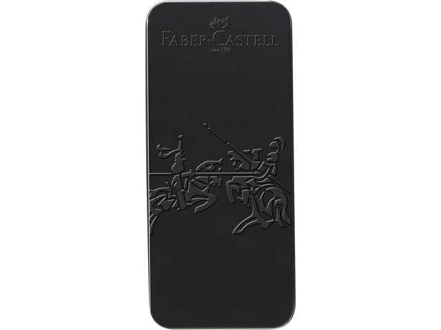 Balpen en Vulpen Faber-Castell Grip 2011 zwart in giftbox