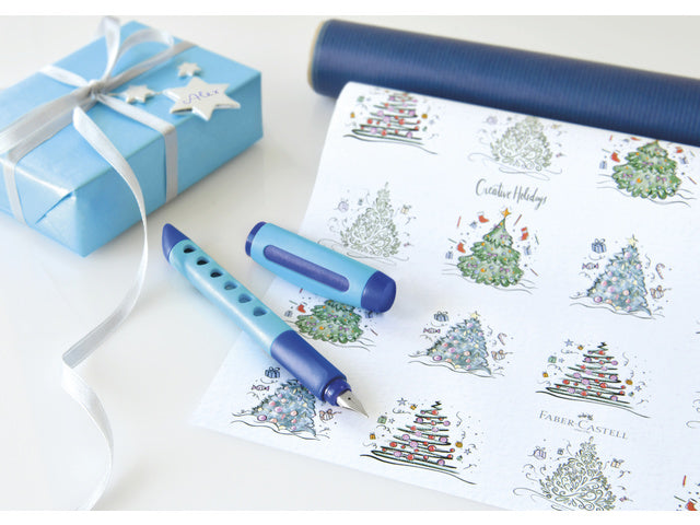 Schulvulpen Faber-Castell Scribolino RH blauw