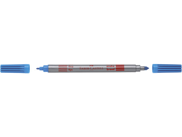 viltstiften Faber-Castell Duo etui met 10 stuks
