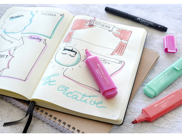 Textmarker Faber-Castell 1546 Pastellrosa