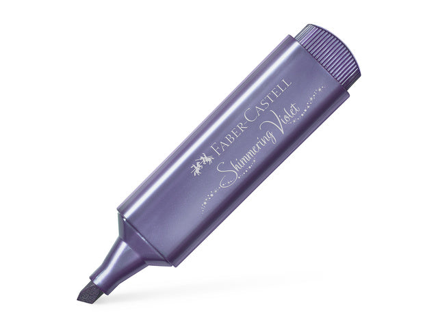 Tekstmarker Faber-Castell 46 metallic paars