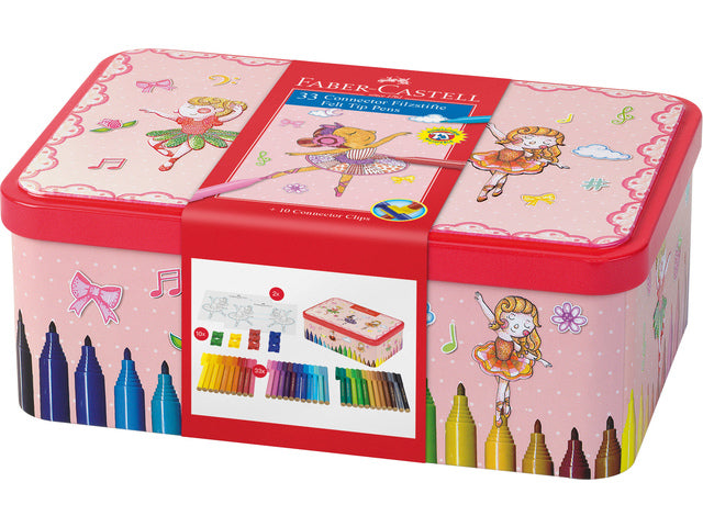 Stift Faber-Castell Connector 33 Stück im Ballerina-Stil