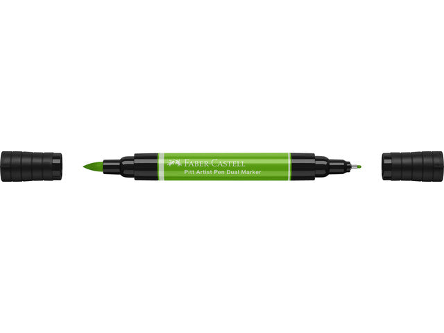 Tekenstift Faber-Castell Pitt Artist Pen duo marker 112 loofgroen