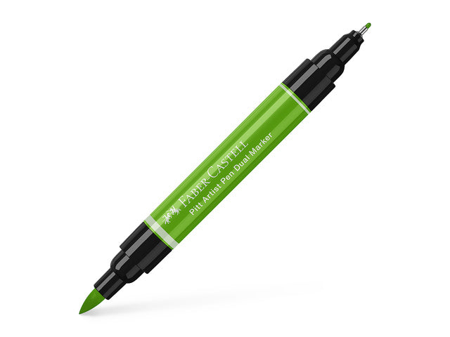 Tekenstift Faber-Castell Pitt Artist Pen duo marker 112 loofgroen