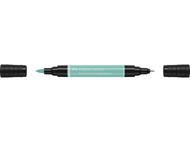 Tekenstift Faber-Castell Pitt Artist Pen duo marker 161 phthalogroen