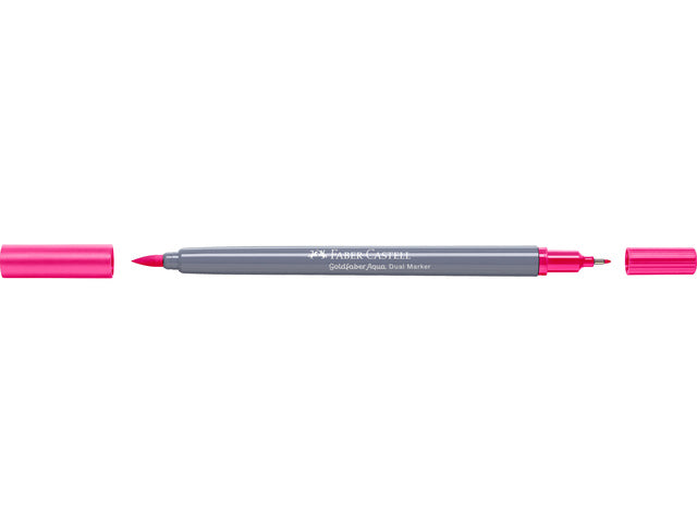 Duo aquarelmarker Faber-Castell Goldfaber 229 roze