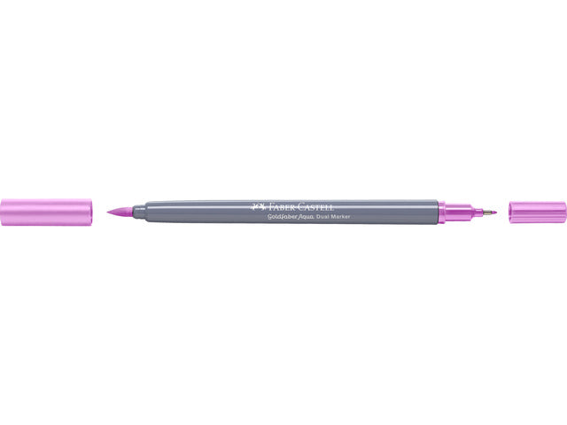 Duo aquarelmarker Faber-Castell Goldfaber 119 licht magenta
