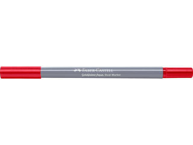 Duo-Aquarellmarker Faber-Castell Goldfaber 121 geraniumrot fel