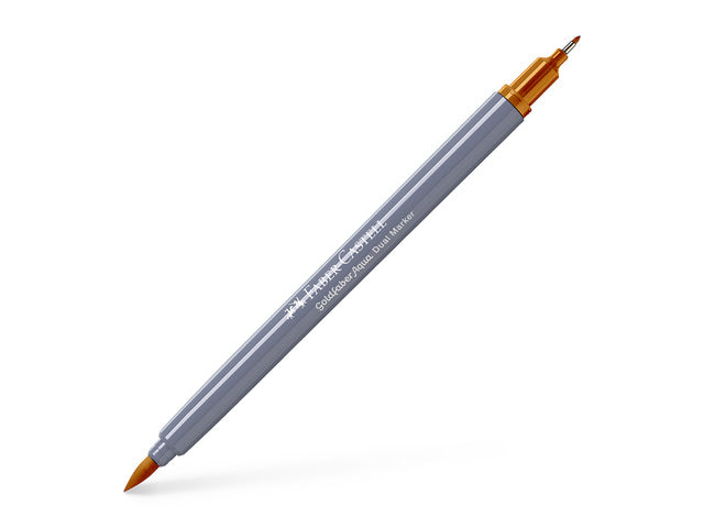 Duo aquarelmarker Faber-Castell Goldfaber 183 licht geel oker
