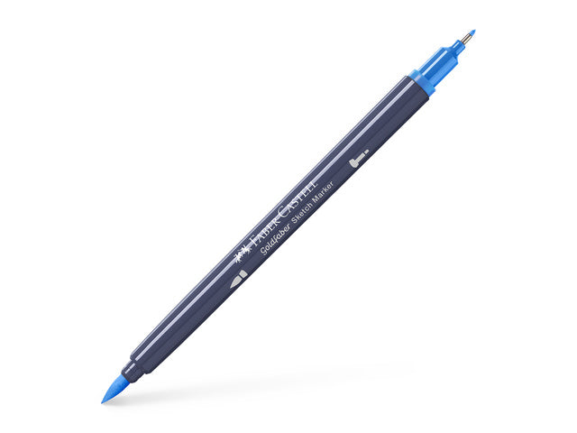 Schetsmarker Faber-Castell Goldfaber 451 zoutwaterblauw op alcoholbasis