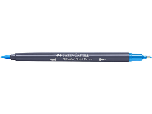 Sketchmarker Faber-Castell Goldfaber 449 Azurblau auf Alkoholbasis