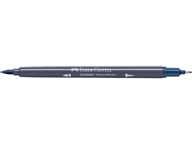 Schetsmarker Faber-Castell Goldfaber 450 indigo op alcoholbasis