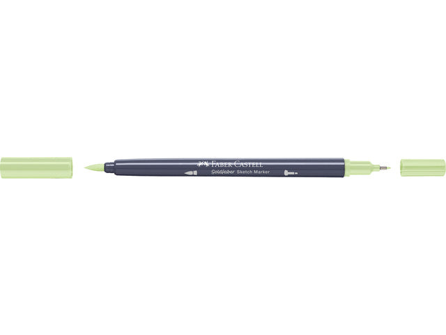 Schetsmarker Faber-Castell Goldfaber 314 licht aardegroen op alcoholbasis