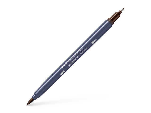 Schetsmarker Faber-Castell Goldfaber 280 gebrande omber op alcoholbasis