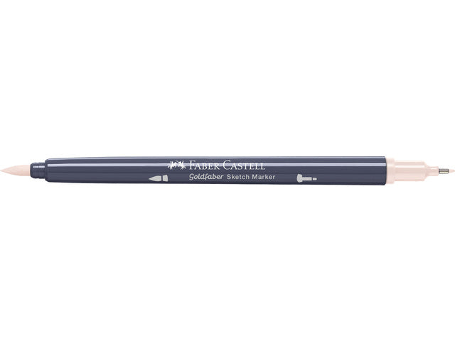 Schetsmarker Faber-Castell Goldfaber 382 dofbeige rood op alcoholbasis