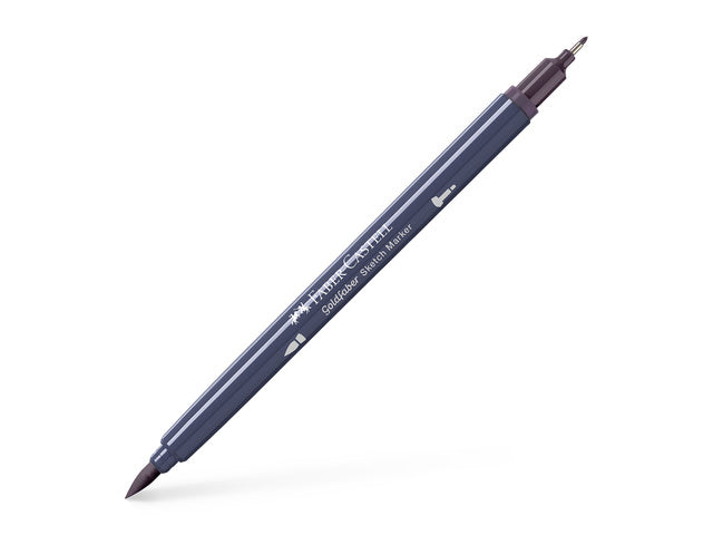 Schetsmarker Faber-Castell Goldfaber 347 dusty mauve op alcoholbasis