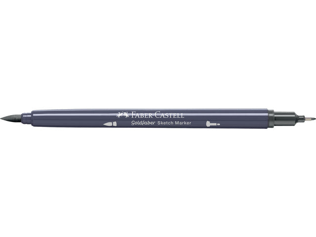Schetsmarker Faber-Castell Goldfaber 334 neutraalgrijs IV op alcoholbasis