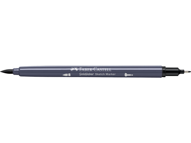 Schetsmarker Faber-Castell Goldfaber 336 neutraalgrijs VI op alcoholbasis