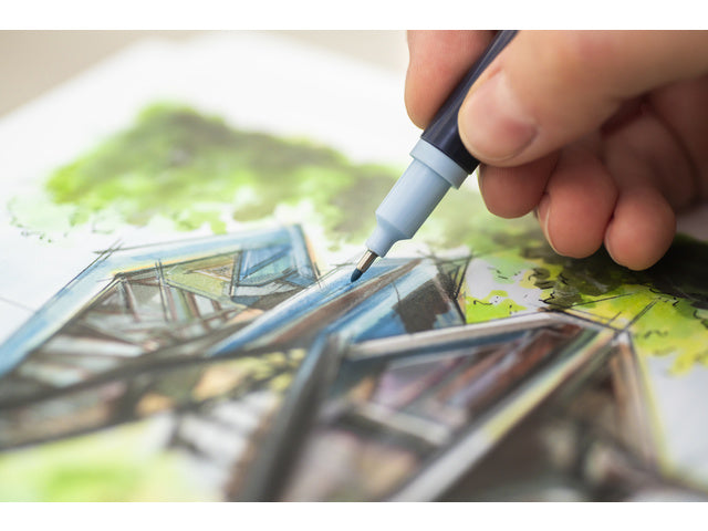 Skizzenmarker Faber-Castell Goldfaber etui 6 stück Architektur auf Alkoholbasis