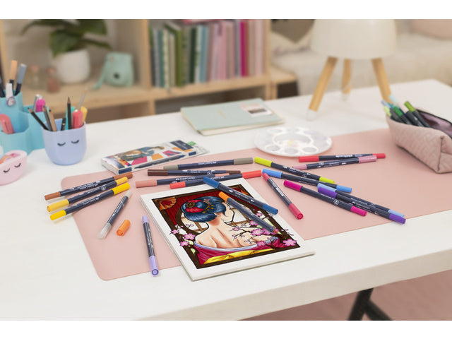 Sketchmarker Faber-Castell Goldfaber Etui 6 Stück Manga auf Alkoholbasis