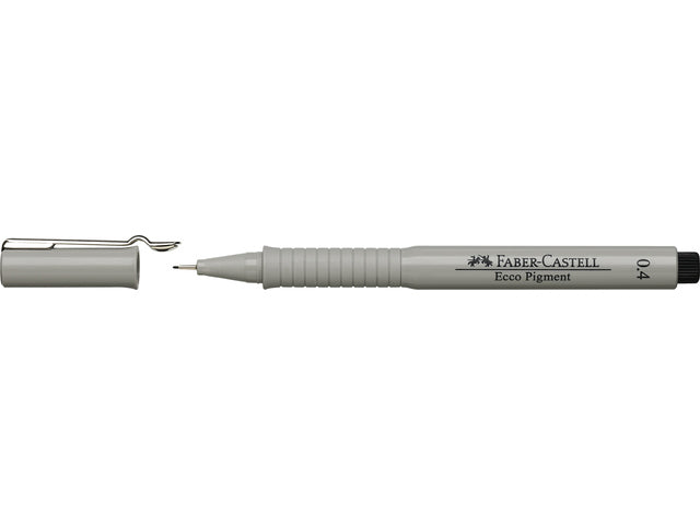 tekenpen Faber-Castell Ecco Pigment 0,4 mm zwart